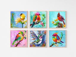 ALL SIX Bird Prints from both The Art Sherpa AND Ginger Cook
