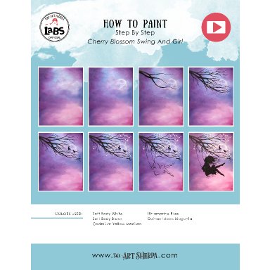 Cherry Blossom Swing and Girl