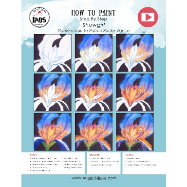 Close Up Iris Flower 