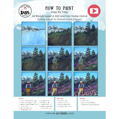 Cowgirl Cosmos Palomino Horse 