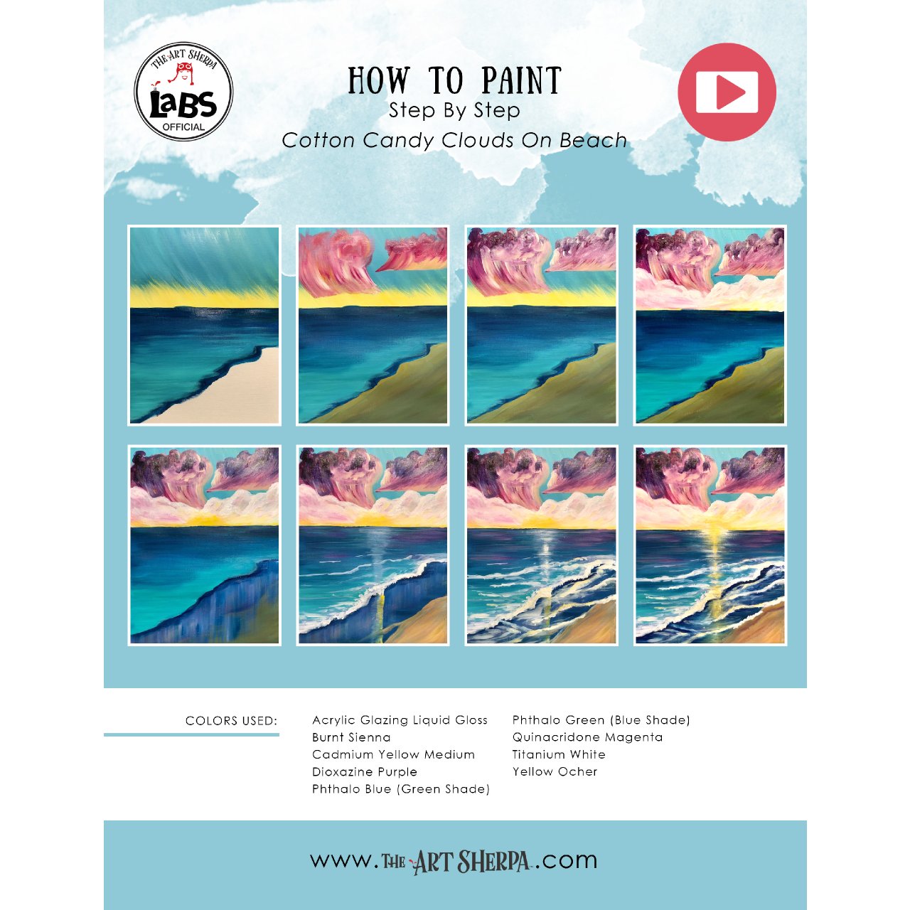 Cotton Candy Seascape