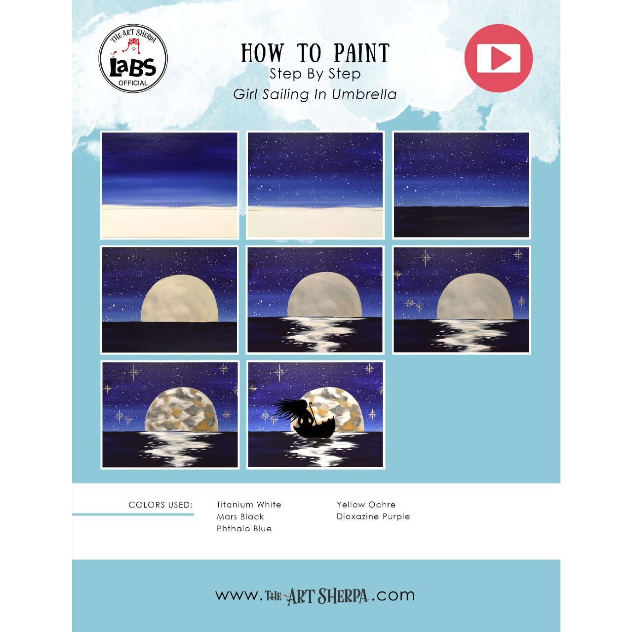 Umbrella Girl Sailing