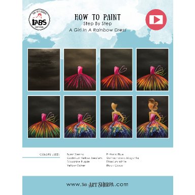 Rainbow Dress Girl