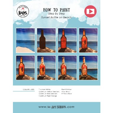 Sunset  Beach Bottle 