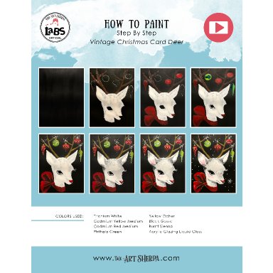 Vintage Christmas Deer