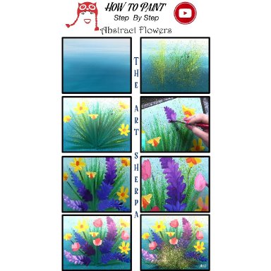 Abstract Wildflowers 