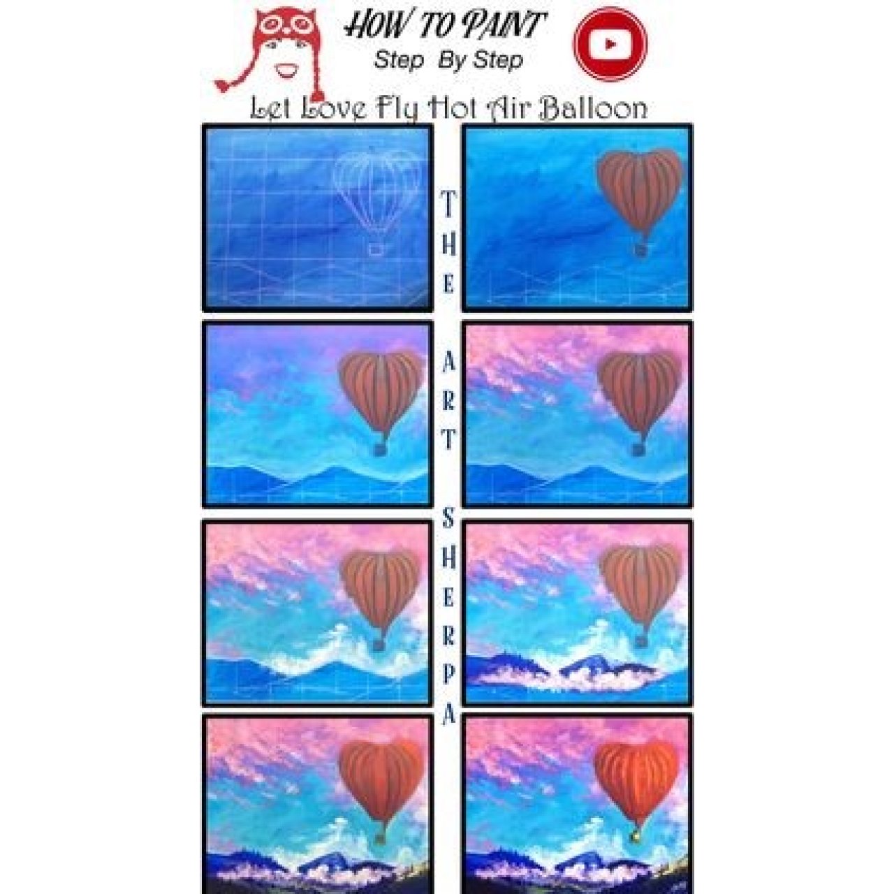 Let Love Fly Hot Air Balloon