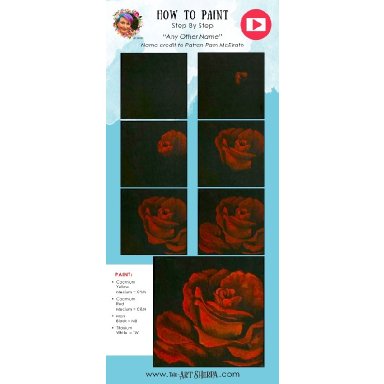 Red Rose / Acrylic April 2022 