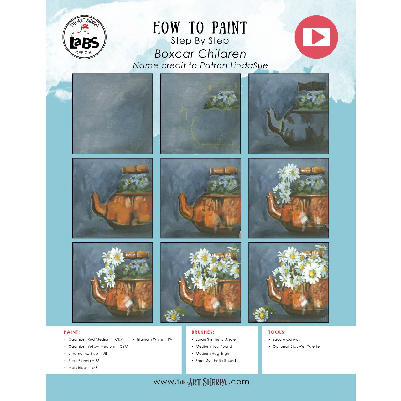 Daisy and Copper Tea Kettle 