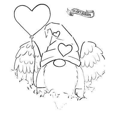 Angel of Love Gnome