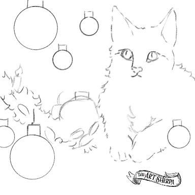 Christmas Kitten 2022 traceable 