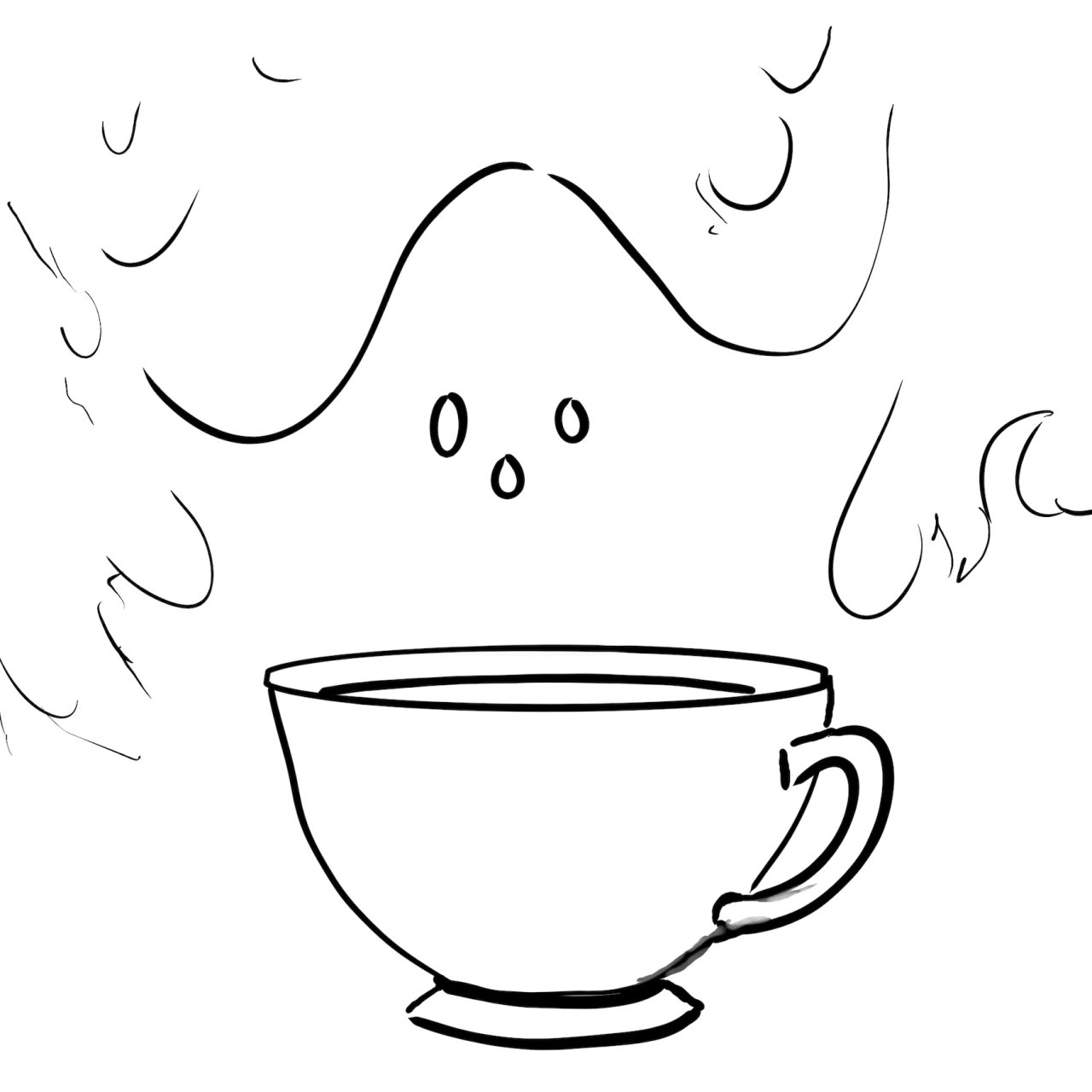 Haunted ghost coffee traceable halloween 2023 