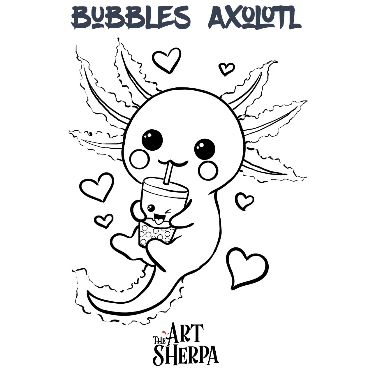 Bubbles Axolotl FREE GIFT 