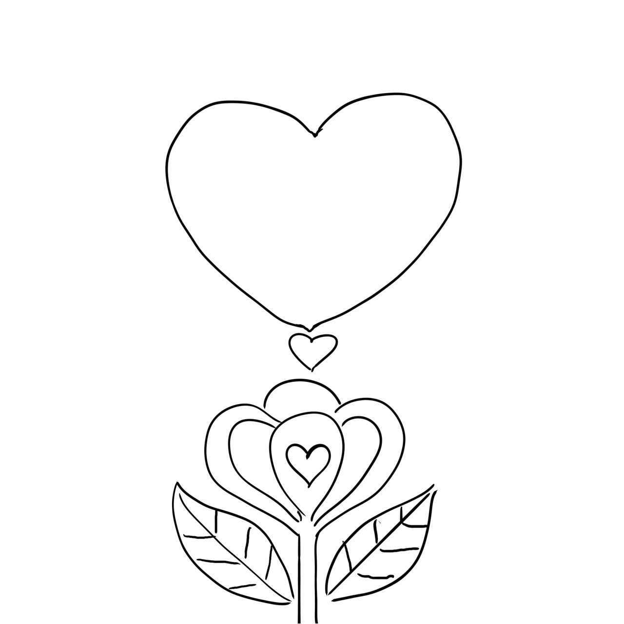 Self love club floral flowers 