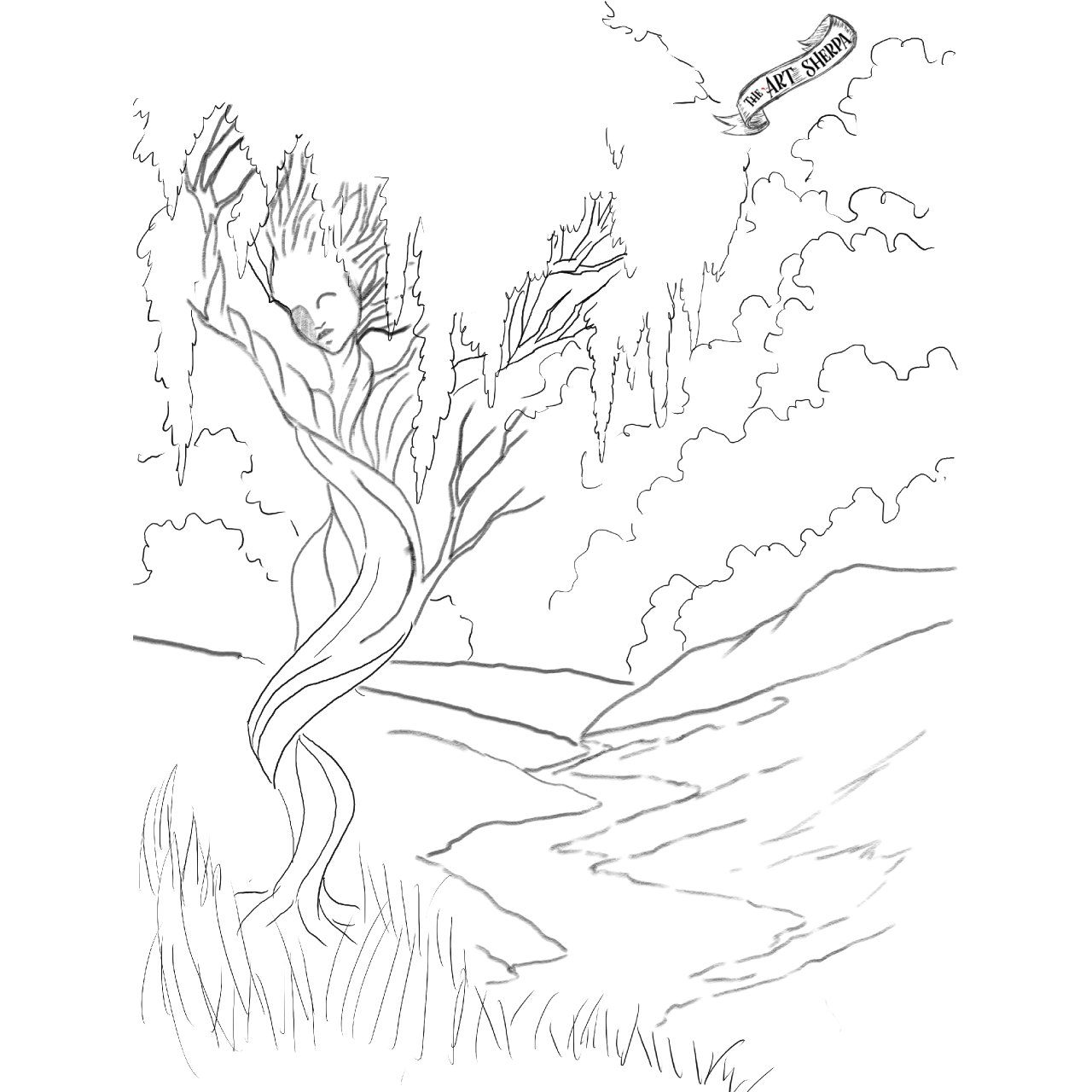 Tree Goddess lifebook vault 