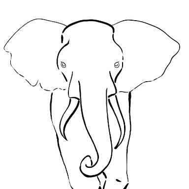Acrylic August Day 8 Elephant 