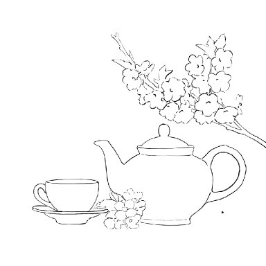 Tea Time still life 