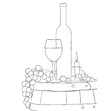 wine grapes candle traceable .JPG