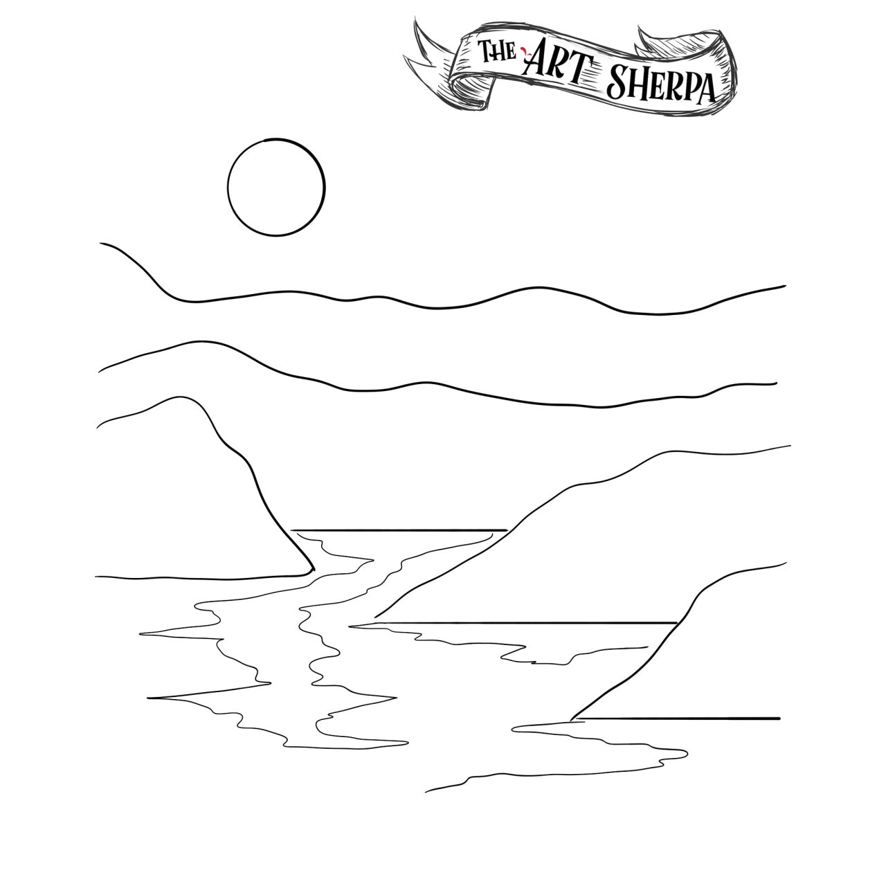 Acrylic April Traceable Day 1.Jpg The Art Sherpa Community The Art