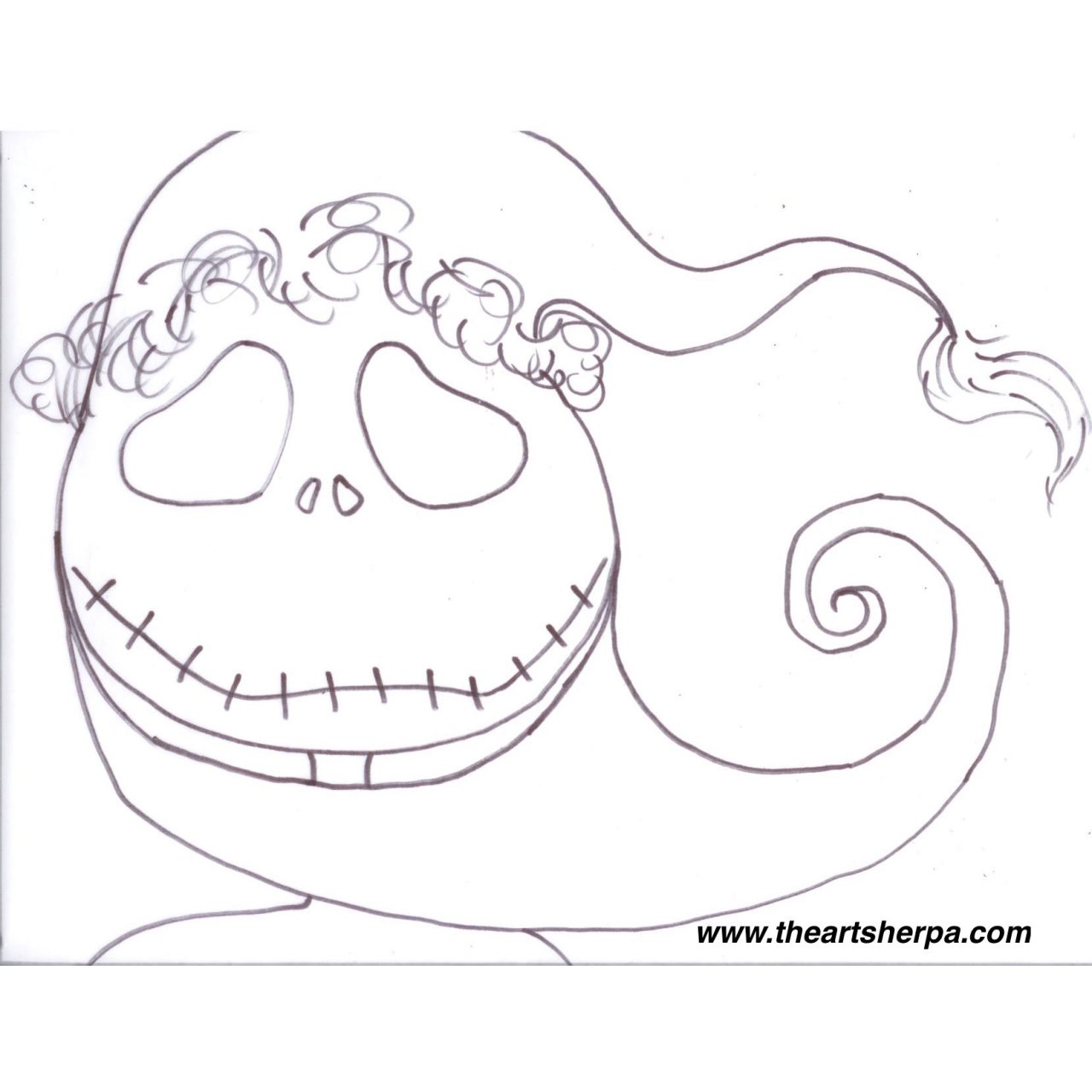 Jack Skellington Sandy Claws
