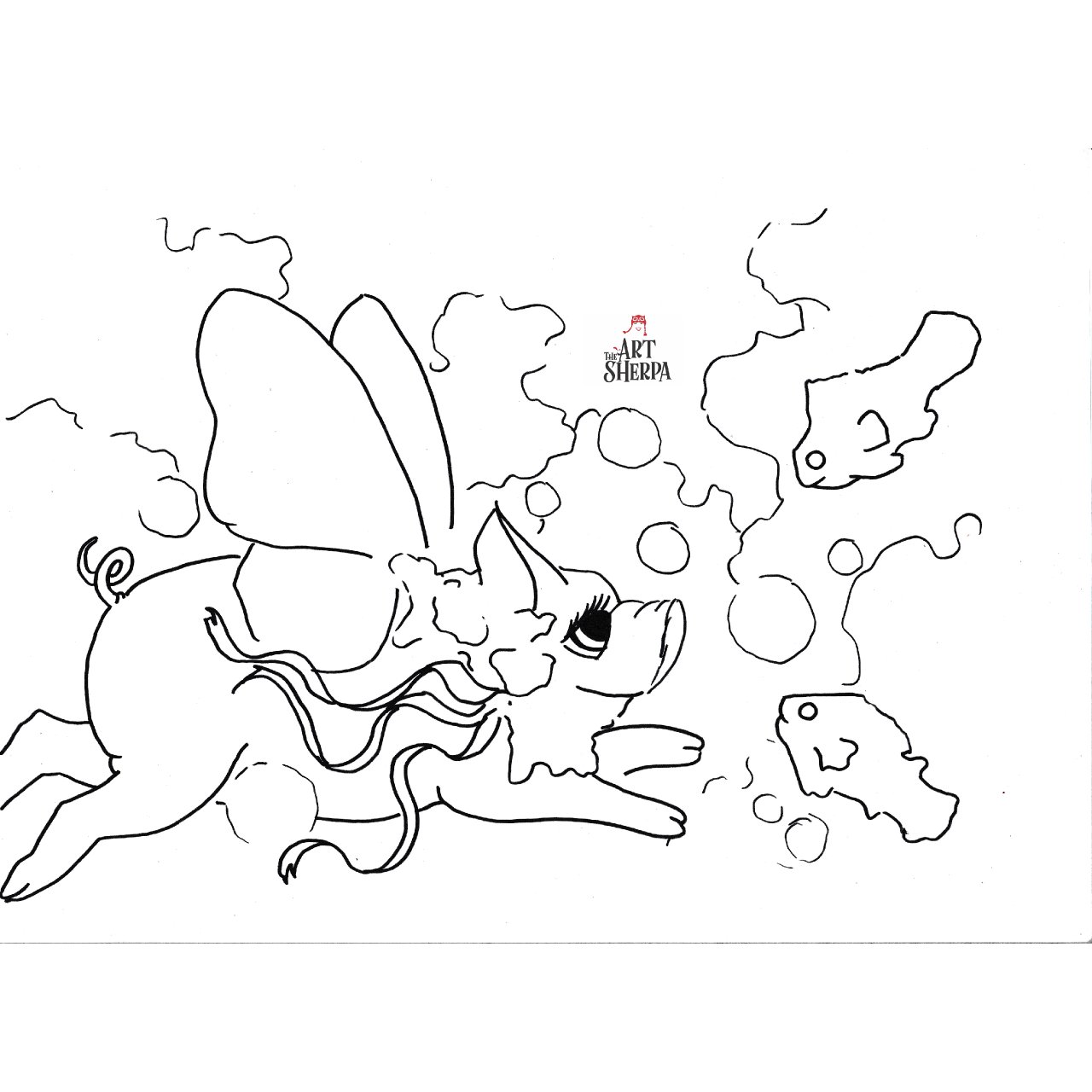 Fairy Flying Pig