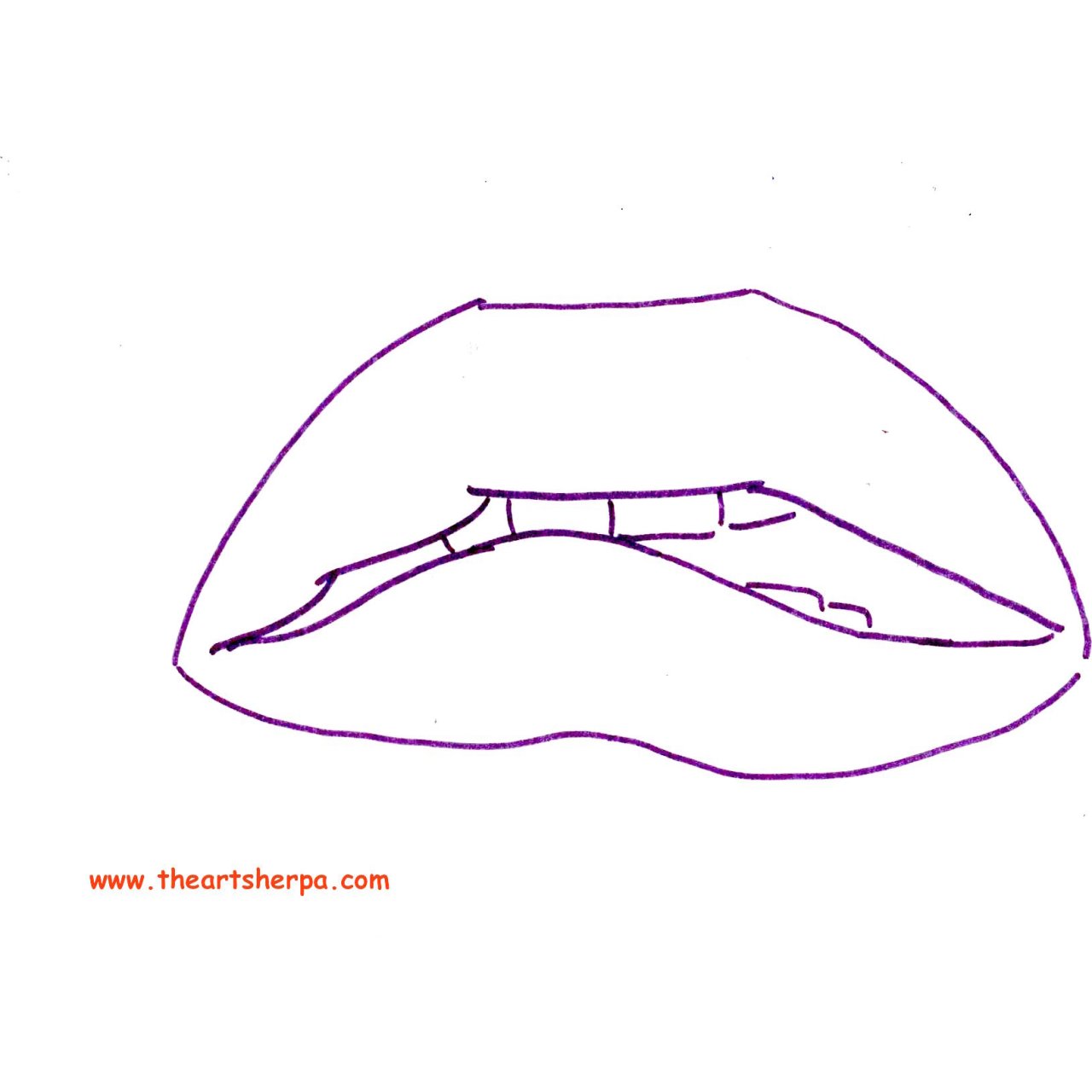 Realistic Lips - Rocky Horror Picture Show