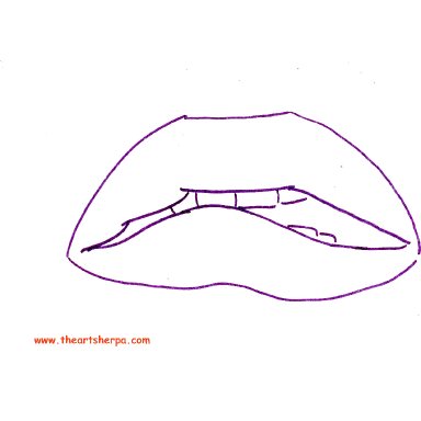 Realistic Lips - Rocky Horror Picture Show