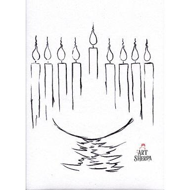 Hanukkah Menorah