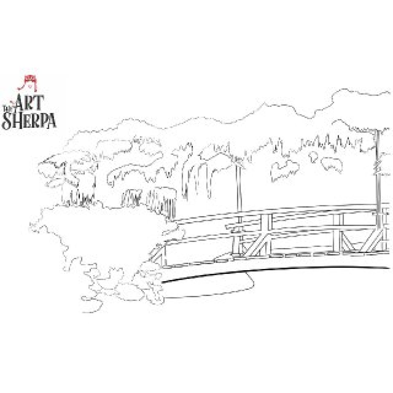 Sherpa Monet Garden Bridge