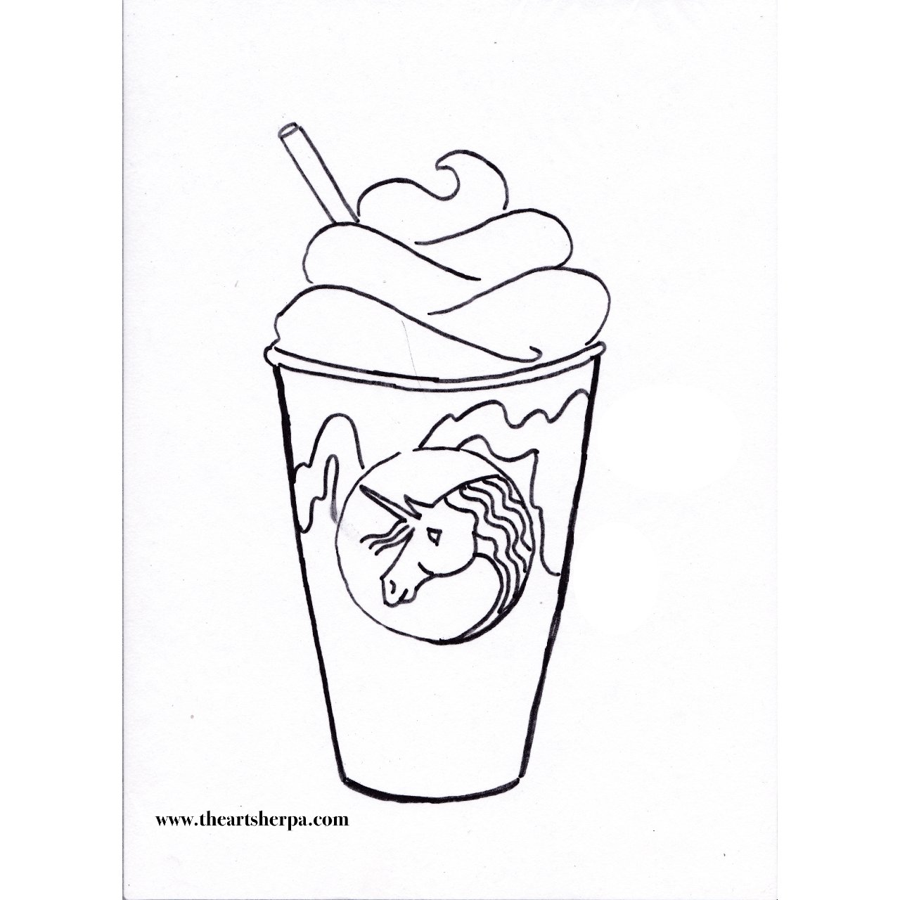 Starbucks Unicorn Frappuccino The Art Sherpa Community The Art