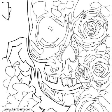 Skull And Roses