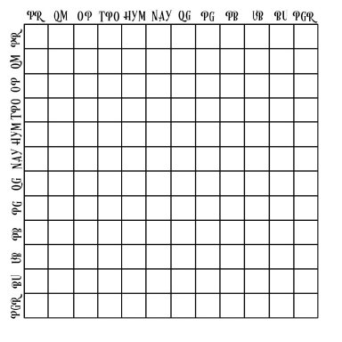 Watercolor Color Mixing Chart