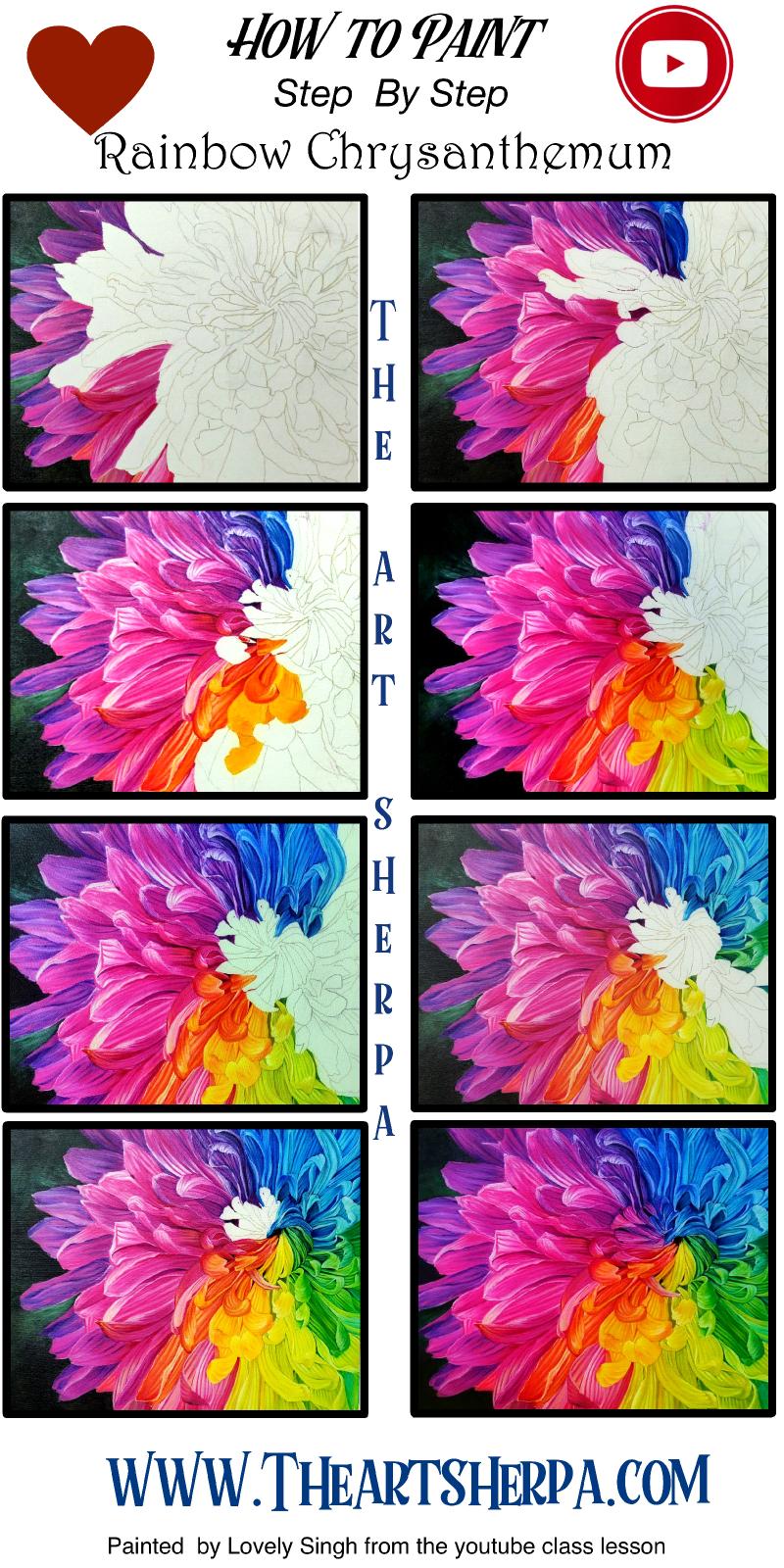 horizontal and Verticle Step by Step rainbow chrysanthemum.jpg