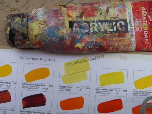 AMT Acrylic Naples Yellow Light 75ml