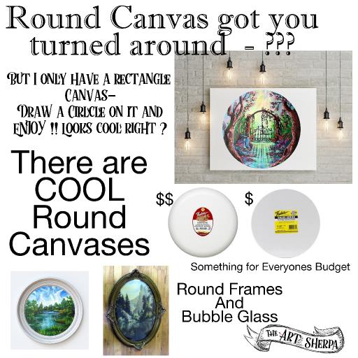 Round canvas painting  Diy canvas art painting, Circle canvas, Canvas art  painting