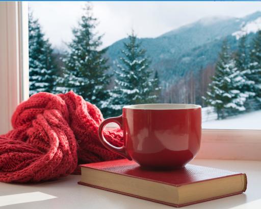 16x20 grid Horizontal  red cup snowy landscape .jpg