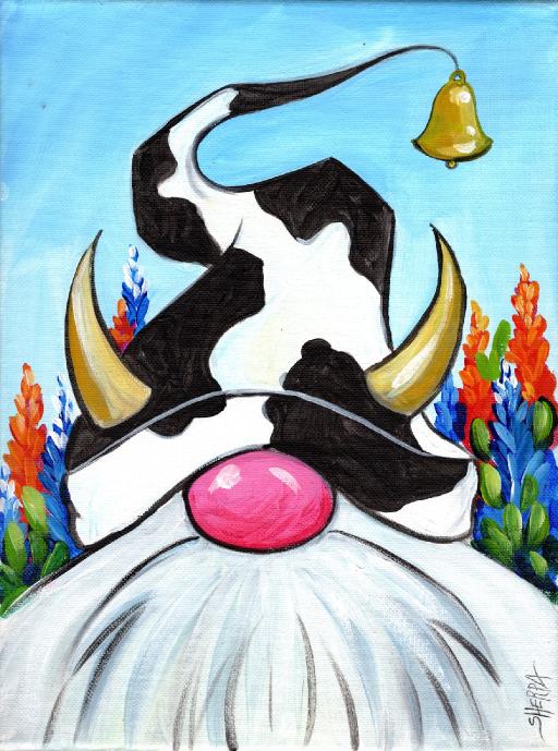 Beginners COUNTRY COW GNOME Live Streaming Learn To Paint Acrylic