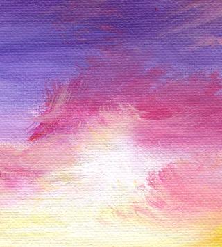 Campfire Art Sunset Original Signed Acrylic Painting By The Art Sherpa ...