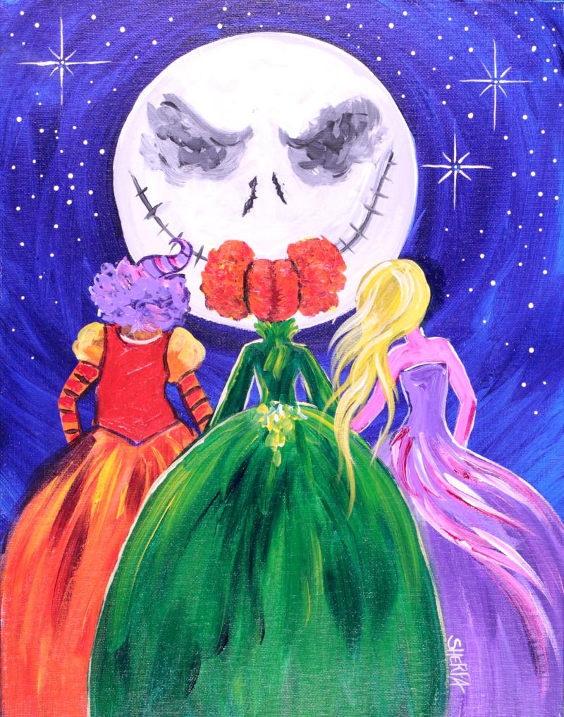 How To Paint Hocus Pocus For Halloween The Art Sherpa Community The