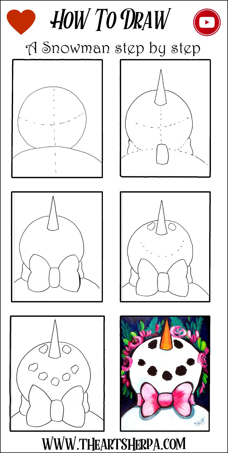 6x13 Verticle Step by step draw a snowman .jpg