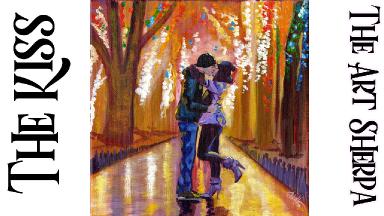 Loving Couple kissing Drawing  How to Draw a Romantic Couple Step by Step  