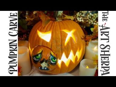 LIVE  Pumpkin carving and a chance to Win a Set of carving tools  for Friday the 13th