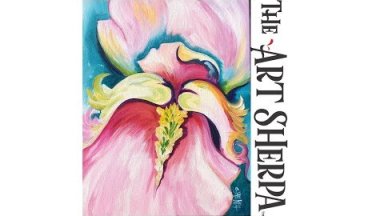 How to paint  an Abstract Flower in the style of O'keeffe Southwest Art Week