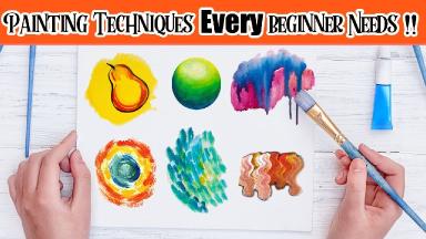 Acrylic Techniques Everything a Beginner Needs to Know  and nobody tells you | The Art Sherpa