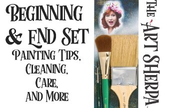 The Beginning and End Set | Blending | Varnish | Signature   Art Sherpa Brushes