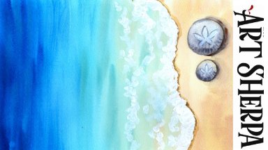 Painting Swirling Seas In Watercolour- A Free Tutorial — Andrea