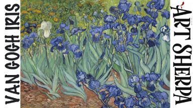 Irises' by Vincent Van Gogh Wallpaper Mural