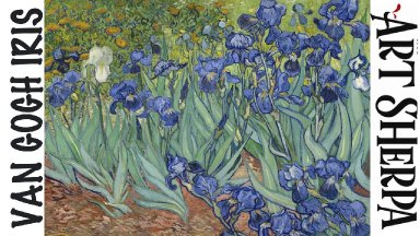 Irises, by Vincent van Gogh  How to paint acrylics for beginners: Paint Night at Home