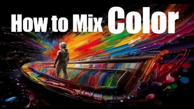 How to mix colors in Acrylic 🌟🎨 How to paint acrylic techniques  for beginners