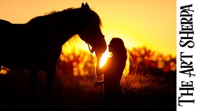 How to Draw and Paint A horse and girl At Sunset 🎨  EASY acrylics for beginners: Paint Night at Home